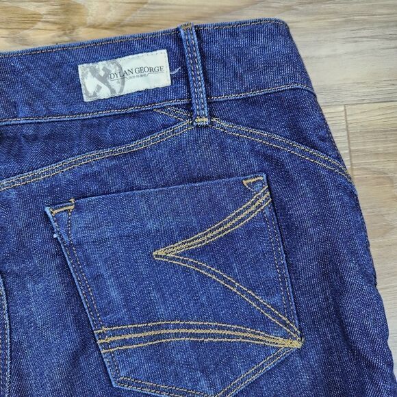 🔸️Dylan George Blue Kendra Regular Rise Skinny Jeans Size 6/28 - Picture 9 of 11